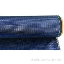 thick blue green glitter carbon fiber cloth roll